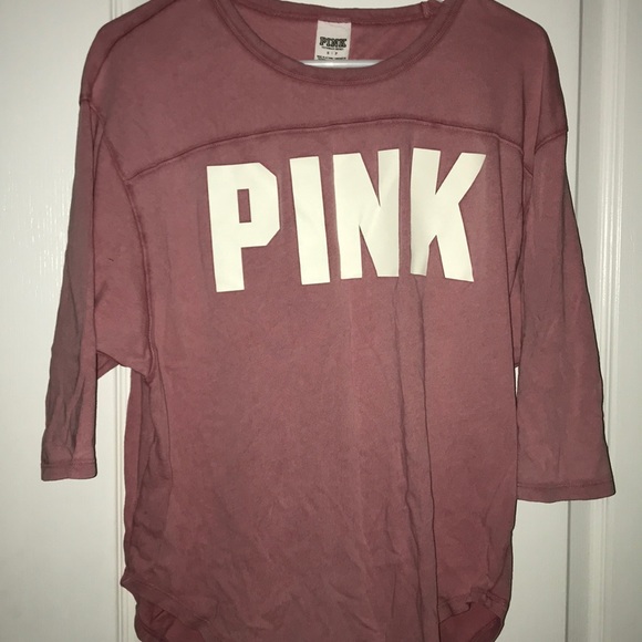 NWOT Victoria/'s Secret Three Quarter Tee L Large